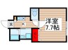 クレアール柴又８７４番館 1Kの間取り