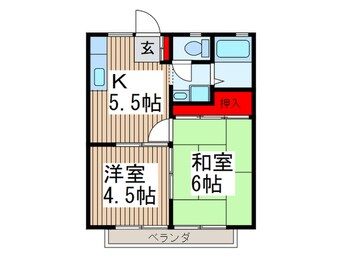 間取図 ときわハイツ