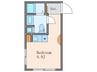 CONTEL　TOGOSHI 1Rの間取り