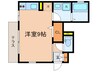 ルミエ－ル 1Rの間取り