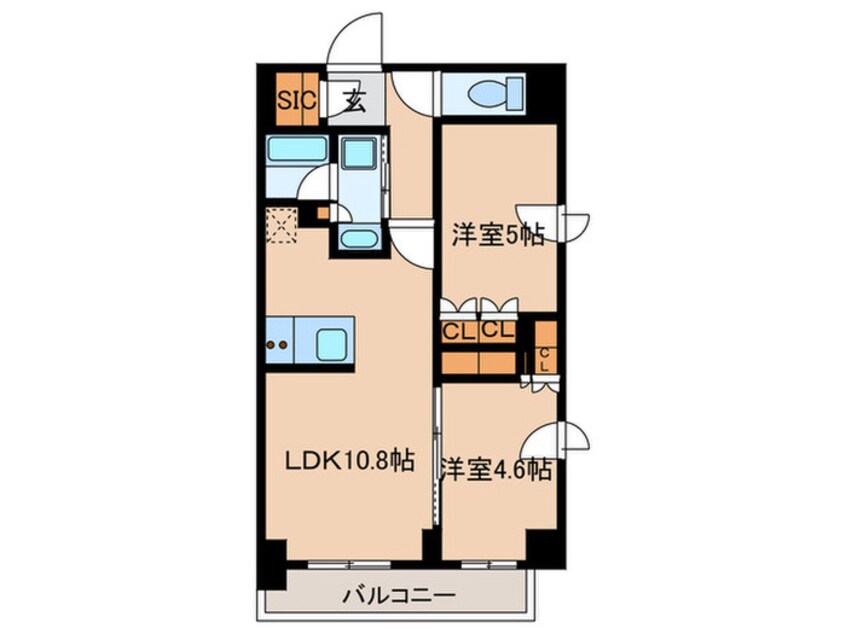 間取図 J.GRAN Court 品川西大井EAST