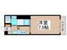 MAISON ENSOLEILLEE MATSUDO 1Kの間取り