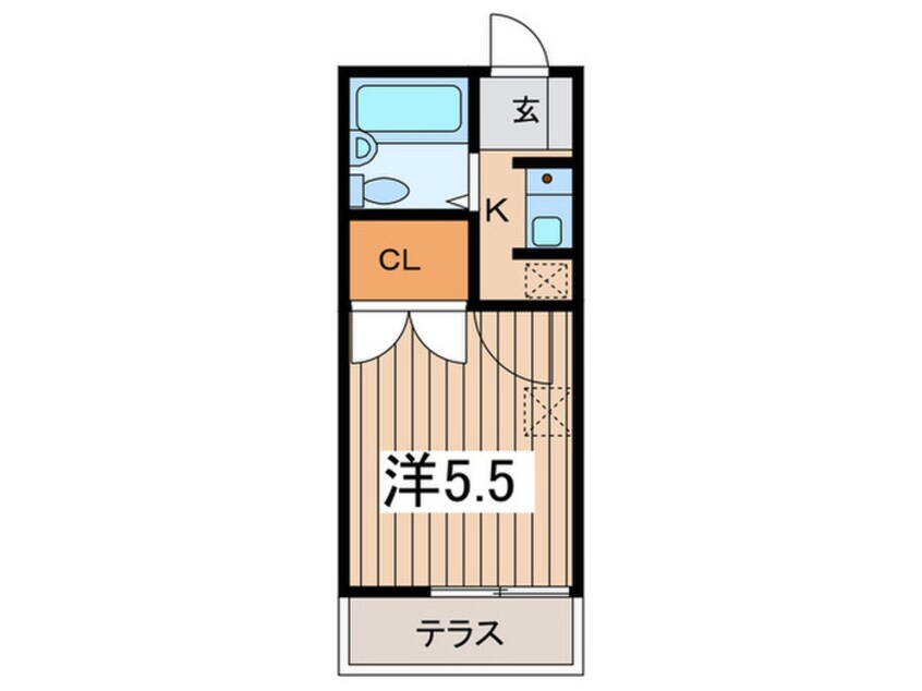 間取図 丘の上ハイツ