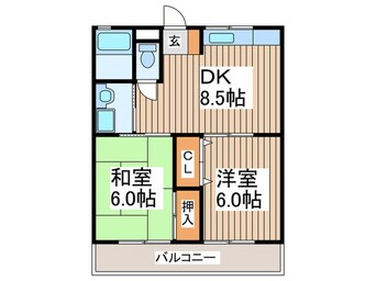 間取図 メゾンＹＫ