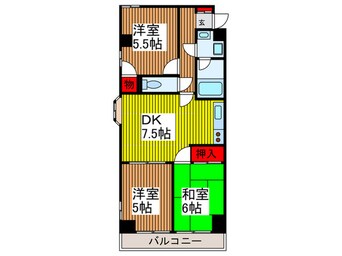間取図 広友川口マンション
