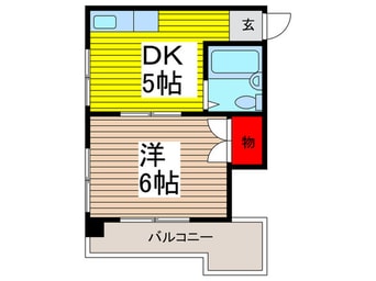 間取図 シャト－ル北浦和