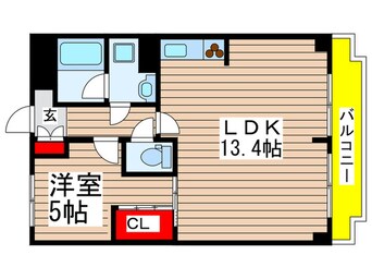 間取図 ラ・フォレ薬円台
