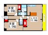ラ・フォレ薬円台 2LDKの間取り
