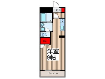 間取図 サンフラワ－北原