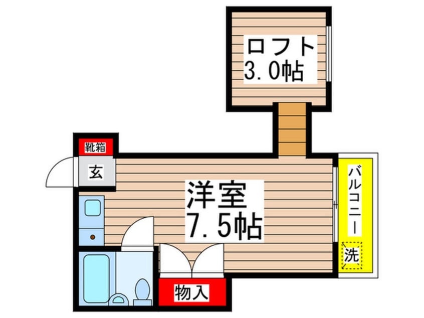 間取図 ステュディオ海神