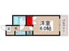 大橋ビル（3階） 1Kの間取り