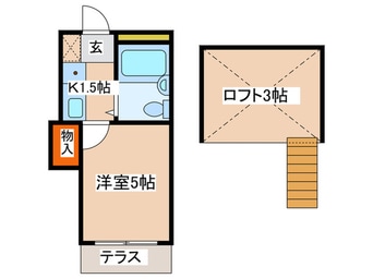 間取図 ルネコート