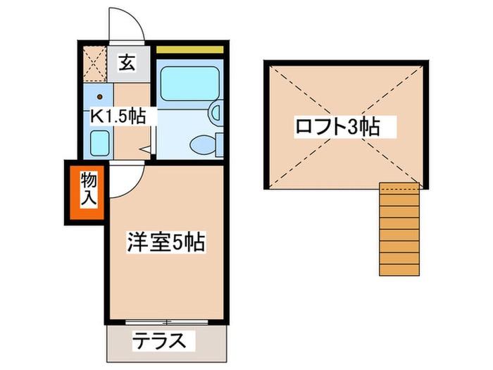 間取り図 ルネコート