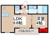 Ｒｉｖｅｒ Ｖｉｌｌａｇｅ 鴻巣 1LDKの間取り