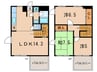 ハウズプラザ 3LDKの間取り