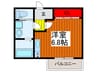 Luxe Felicia川口 1Rの間取り