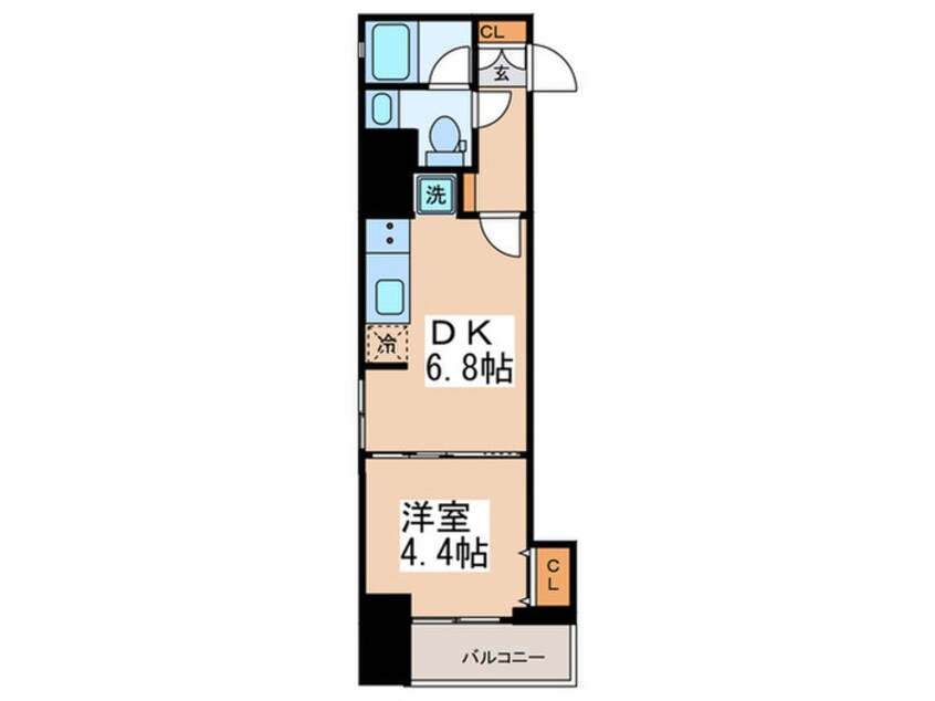 間取図 ELSTANZA神田須田町