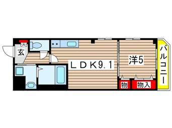 間取図 イーストガーデン