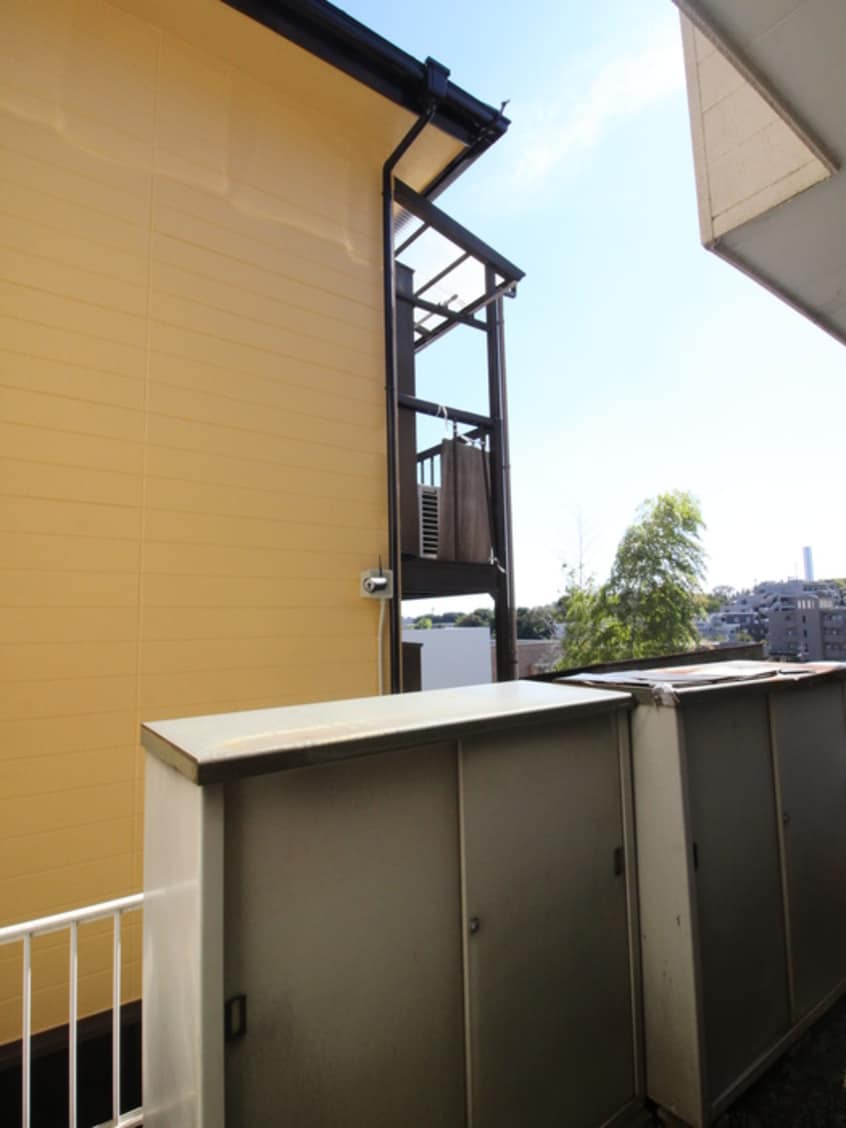 室内からの展望 コーポ久保台