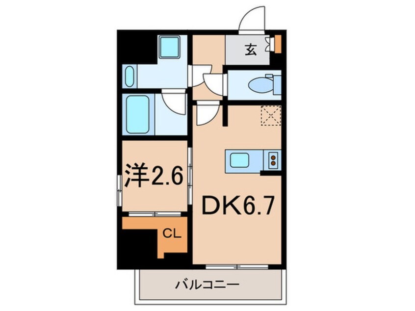 間取図 SYFORME大井町Ⅱ