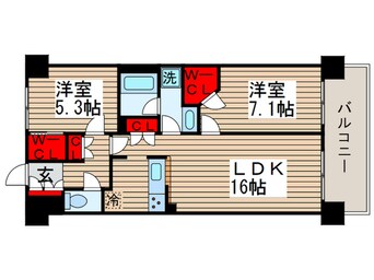間取図 レジディア南千住