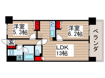 間取図 レジディア南千住
