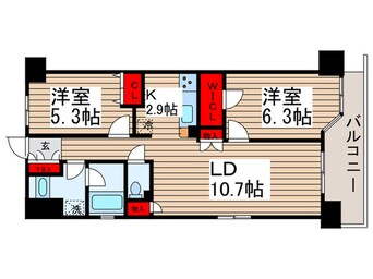 間取図 レジディア南千住