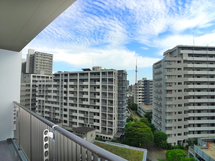 室内からの展望 レジディア南千住