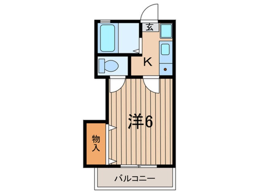 間取図 日吉Mコーポ