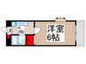 入間プレミアム 1Kの間取り