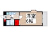 入間プレミアム 1Kの間取り