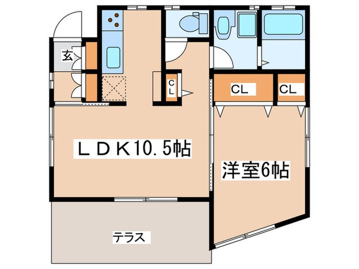 間取り図 斉藤貸家３号