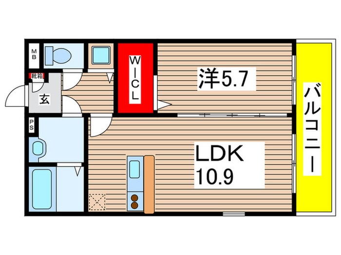 間取り図 グランコンフォ－ル