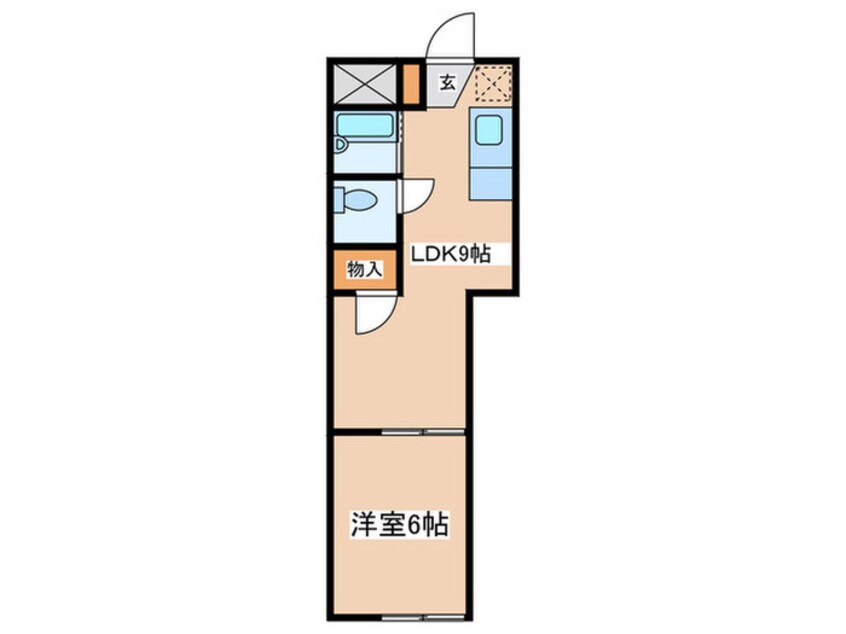 間取図 ベルメゾン湘南