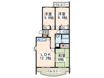 間取図 ヴェルドミール