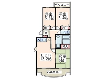 間取図 ヴェルドミール