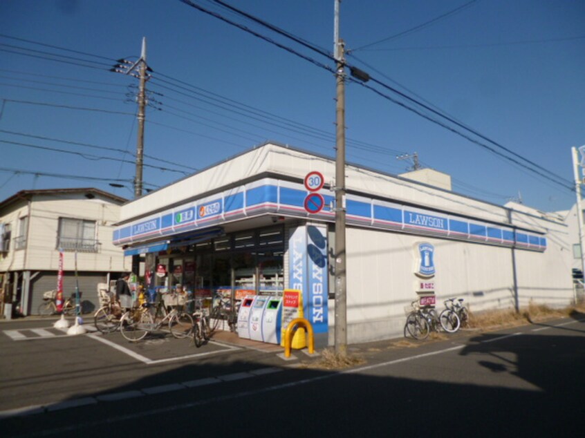 ローソン 世田谷砧五丁目店(コンビニ)まで129m メゾンドール