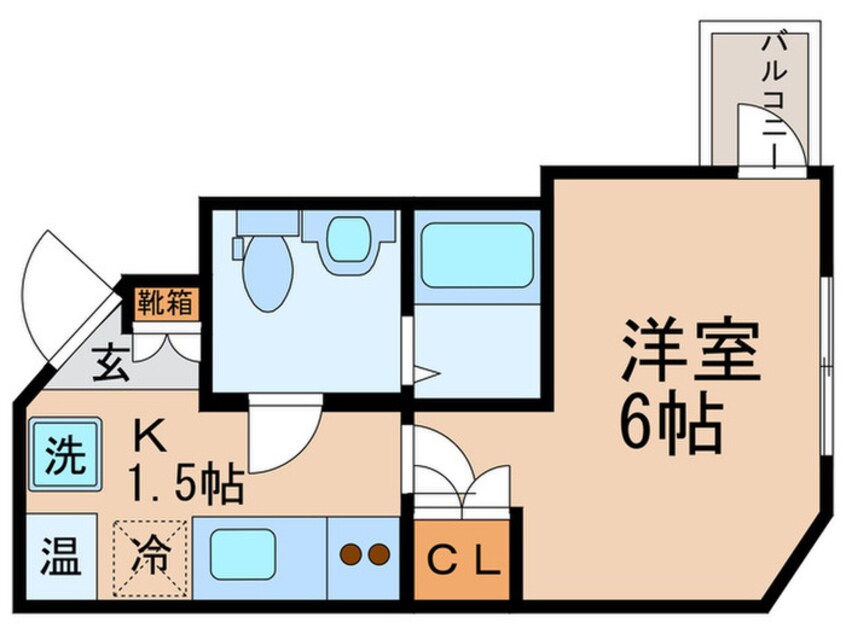 間取図 ゴ－ルドキャッスル