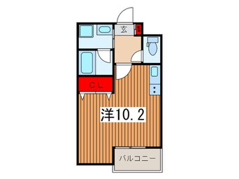 間取図 コミューンときわ