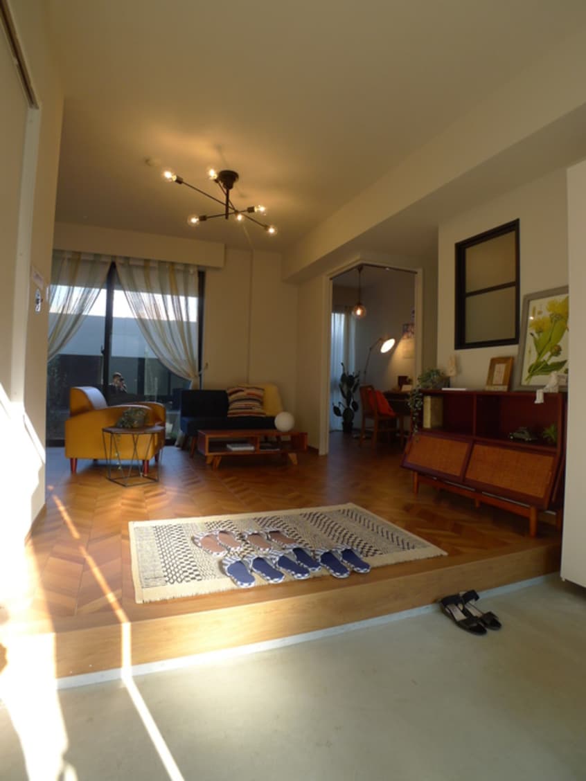 玄関 コミューンときわ