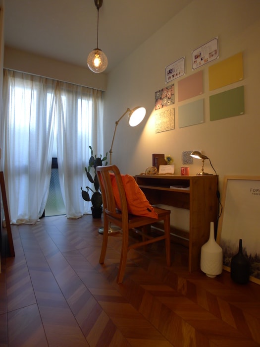 室内からの展望 コミューンときわ