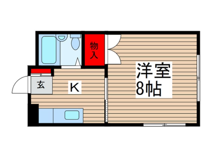 間取図 タンジ－ハット