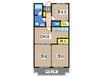 間取図 セピアコ－ト東戸塚