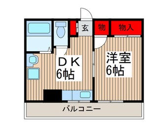 間取図 サンハイツ高橋