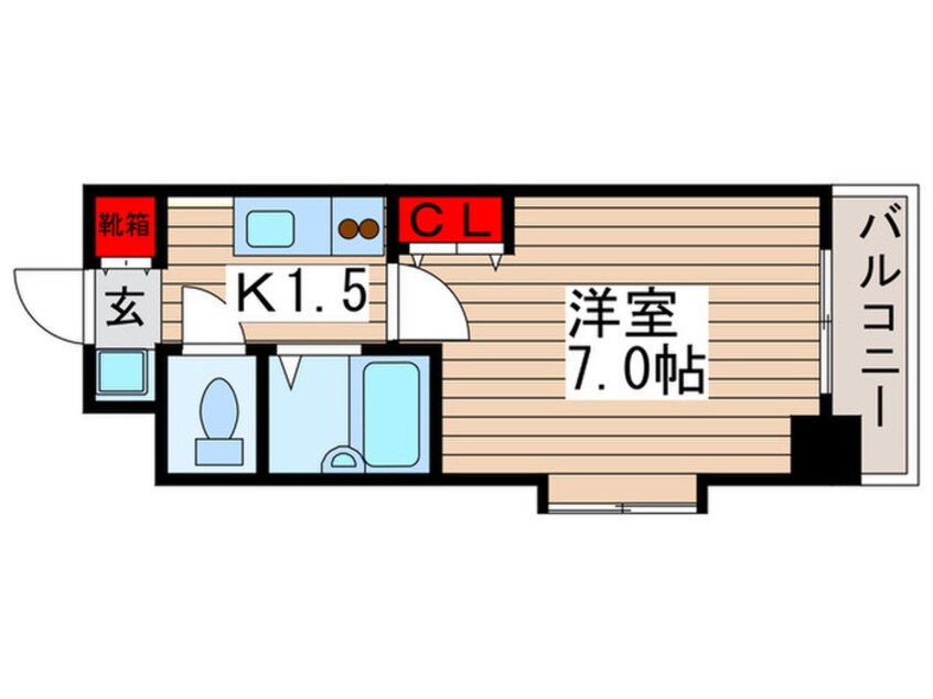 間取図 ミューズ中葛西