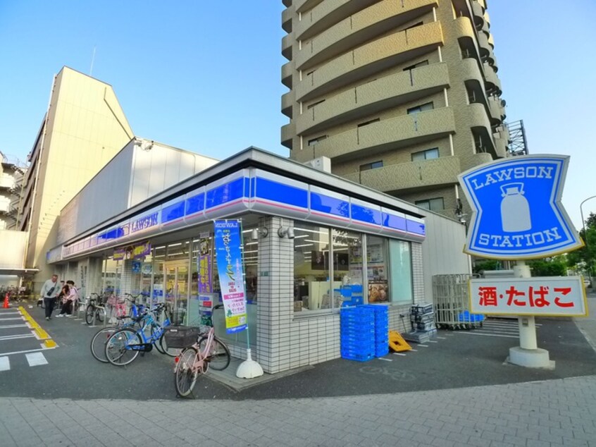 ローソン 葛西環七通り店(コンビニ)まで170m ミューズ中葛西