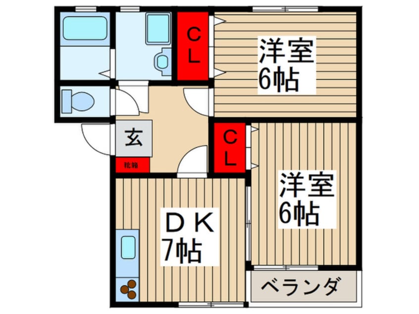間取図 フォレストコート