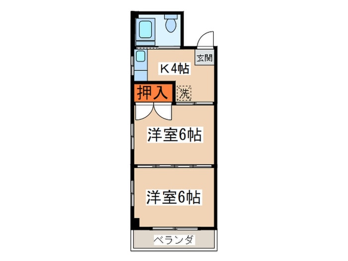 間取り図 金龍堂ビル