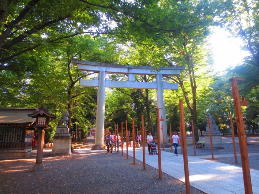 大国魂神社(公園)まで330m 金龍堂ビル