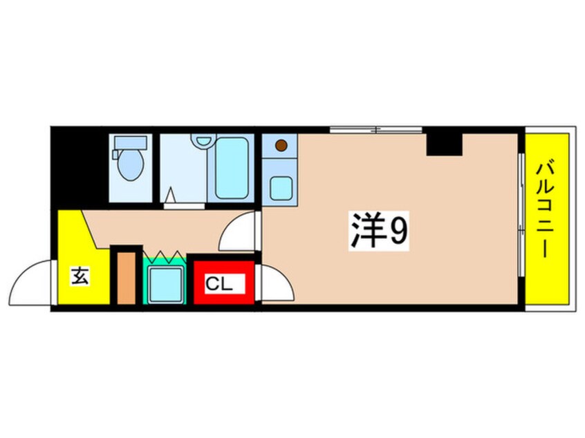 間取図 ミラクルイン横浜